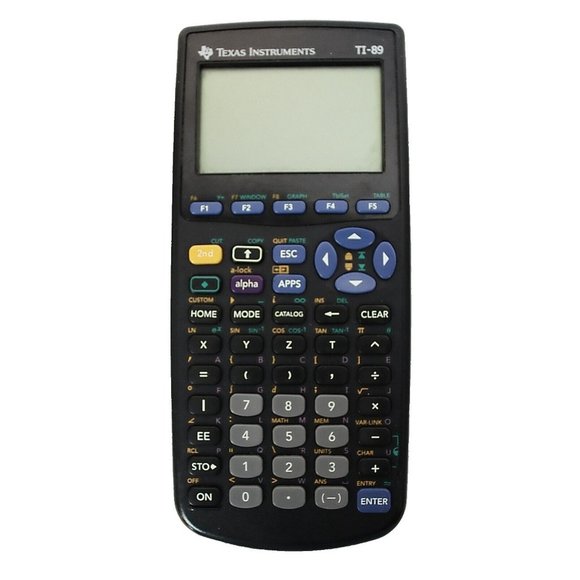 Ti-89 Graphing Calculator Black For Parts Texas Instruments Scientific Calculus - Picture 2 of 6